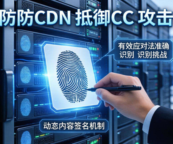 高防CDN防御CC攻击：到底是否支持指纹识别挑战？