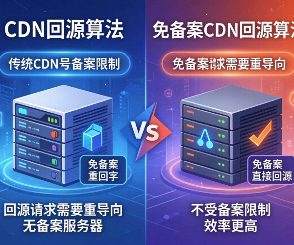 免备案CDN与普通CDN：回源算法支持的差异解析