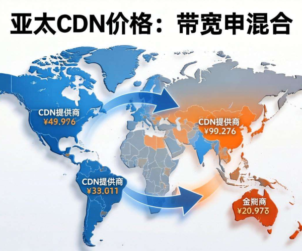 亚太CDN价格按带宽混合：优势与市场前景分析