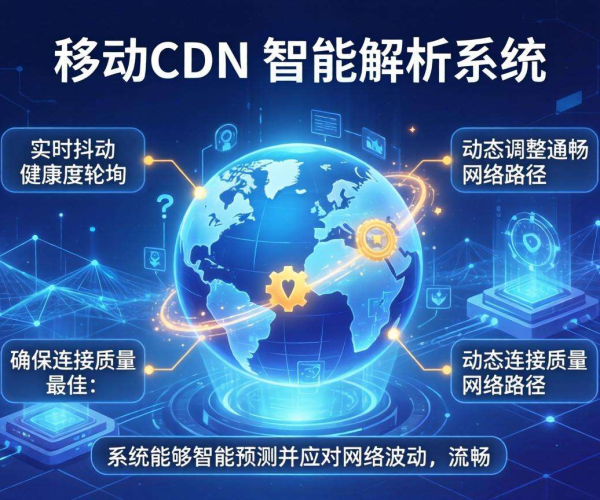移动屏蔽CDN智能解析能否按实时抖动健康度进行轮询探讨