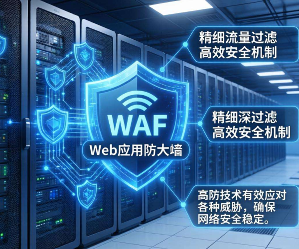 多层纵深防护防火墙、WAF与高防协同，筑牢网络安全防线
