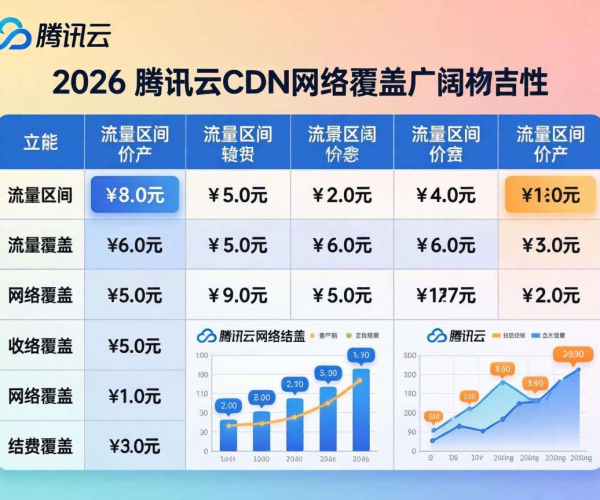 2026腾讯云版CDN价格表揭秘，一文掌握成本新动态