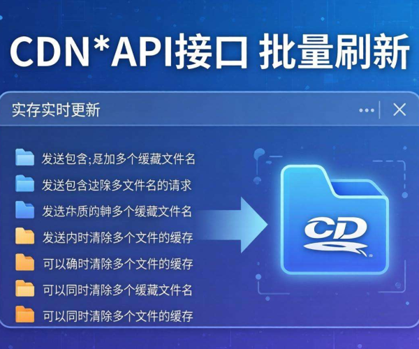 国内CDN的API接口能否支持批量刷新？这一问题引关注