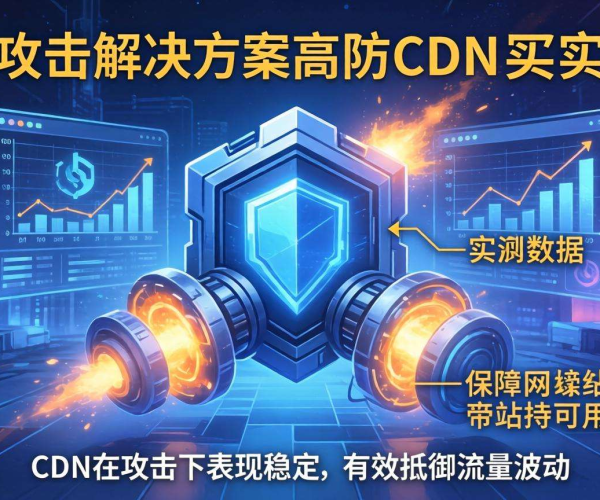 CC攻击解决方案高防CDN是否够用？思否实测数据揭秘