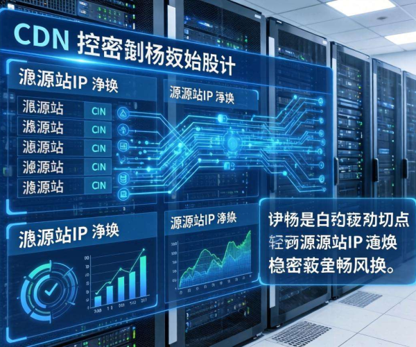 免备案CDN的源站IP隐藏是否支持多IP池自动切换