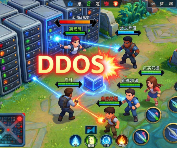 MMO手游游戏服务器DDoS防护实战经验分享