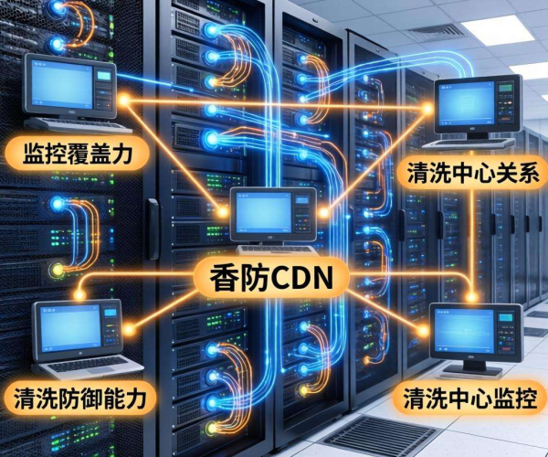 香港高防CDN的防御能力与清洗中心监控覆盖关系