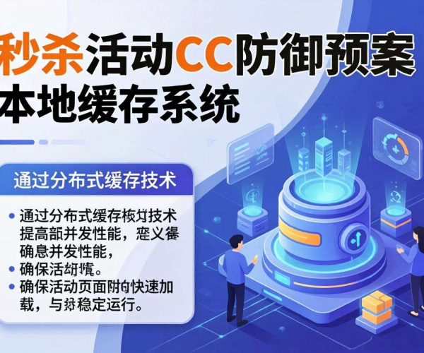 秒杀活动CC防御预案：本地缓存策略保障活动稳定运行