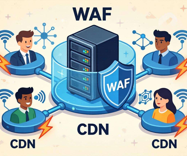 WAF与CDN组合防御逻辑图：解析协同机制保障网络安全