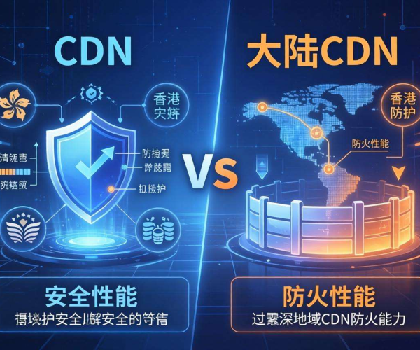 香港CDN与大陆CDN大比拼：究竟哪个在安全保障上更胜一筹？