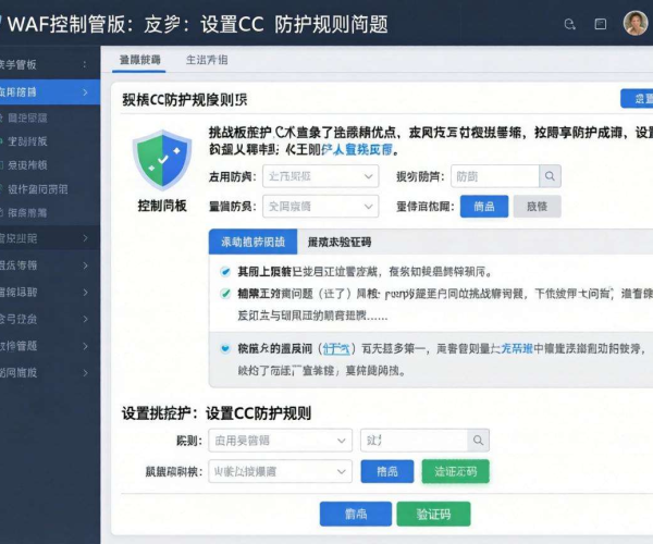 WAF CC防护规则设置截图教程分步走 分享至CSDN