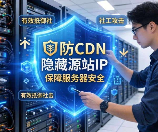 高防CDN隐藏源站IP能否抵御社工攻击？