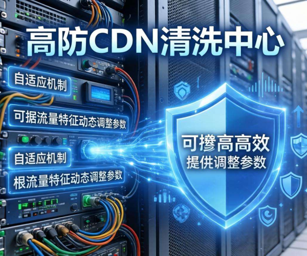 香港高防CDN的清洗中心是否支持按流量特征动态调参