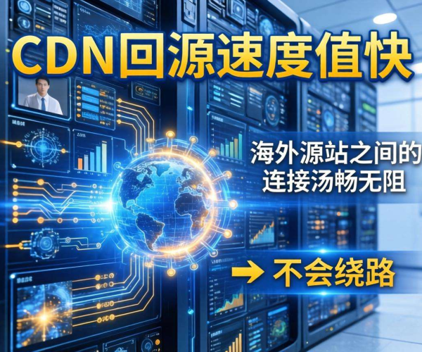 香港CDN回源速度究竟快不快？海外源站回国是否会绕路？