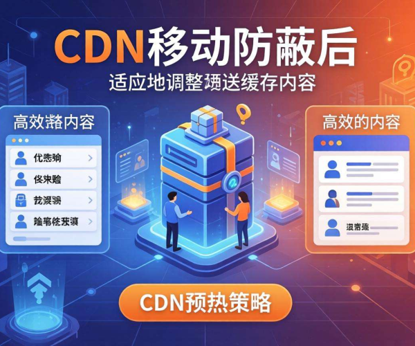 域名移动屏蔽后CDN预热策略自适应方法与实践