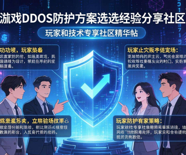 游戏DDoS防护方案选型经验：社区精华帖里的掘金技术