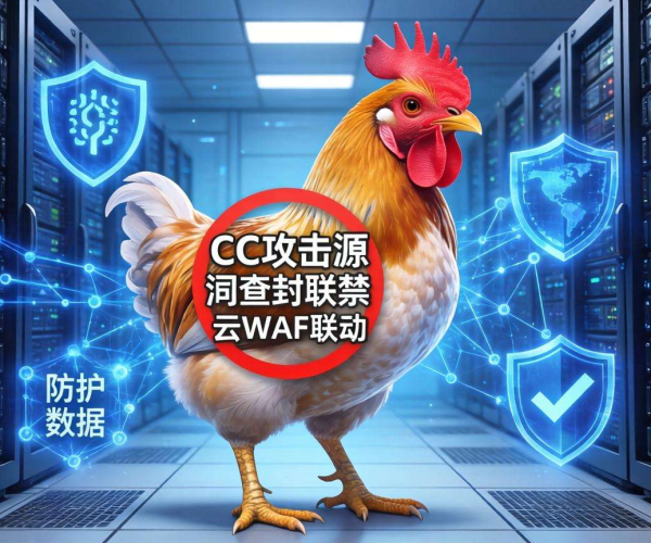 肉鸡CC攻击源查封与禁云WAF联动：保障网络安全新举措