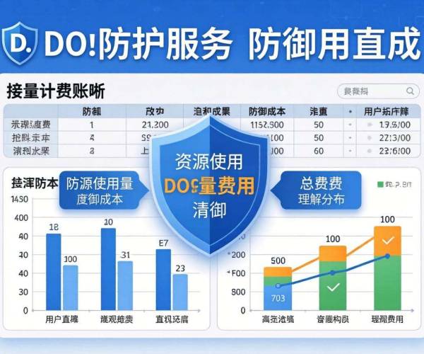 DDoS防护按量计费贵不贵？真实账单分享给你答案