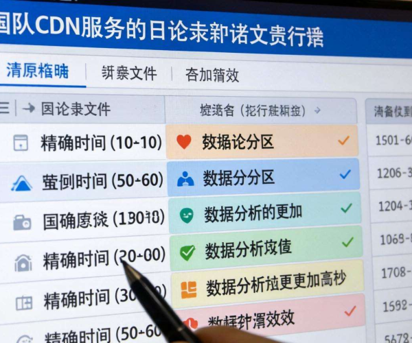 国内CDN日志投递能否支持自定义时间分区