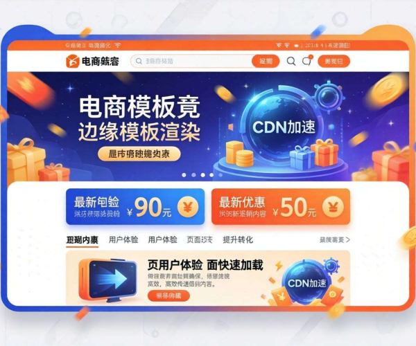 电商CDN加速大促动态页面：实现边缘模板渲染的有效策略