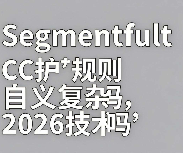 CC防护规则自定义复杂吗？需技术吗？SegmentFault2026实战案例教程