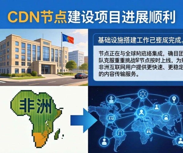 非洲CDN节点建设稳步推进 最新进度揭示发展潜力与挑战