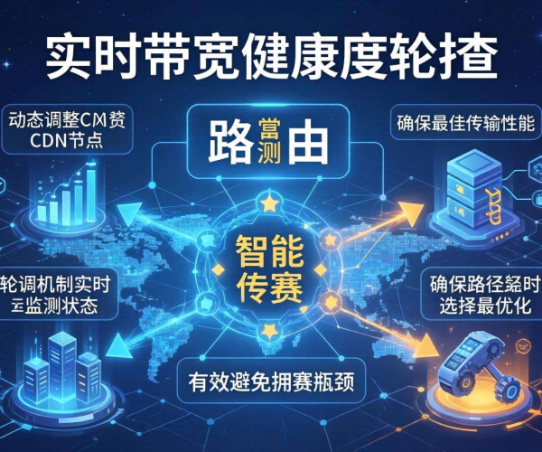 移动屏蔽CDN下智能路由能否按实时带宽健康度轮询探究