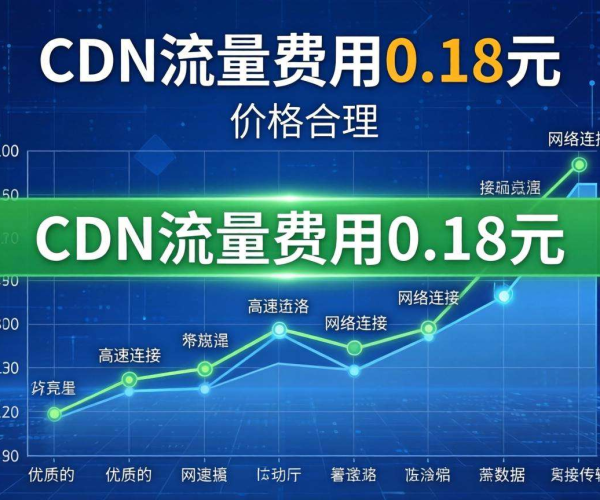 CDN流量价格大揭秘：0.18元究竟是不是合理之选？
