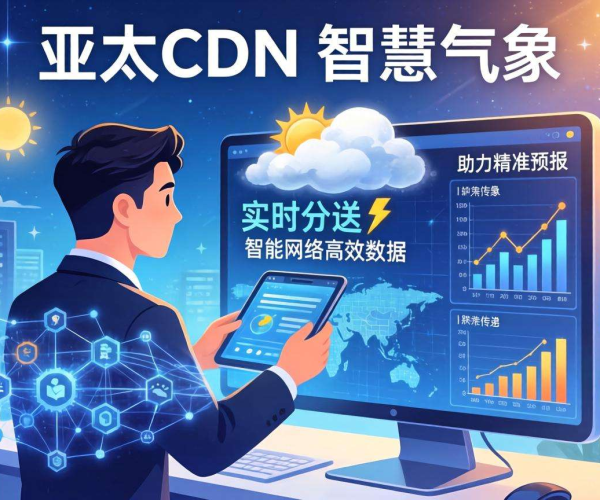 亚太CDN：助力智慧气象实现气象数据实时高效分发