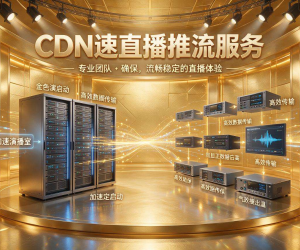 香港CDN加速直播推流 低延迟高稳定保障跨境直播流畅体验
