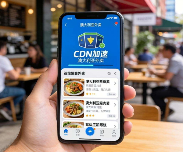 亚太CDN助力澳洲本土外卖App，加速图片加载提升用户体验