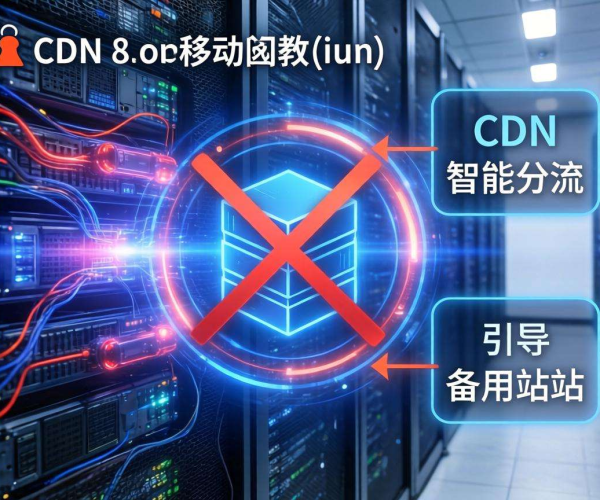 域名移动屏蔽后借助CDN实现智能分流的方法