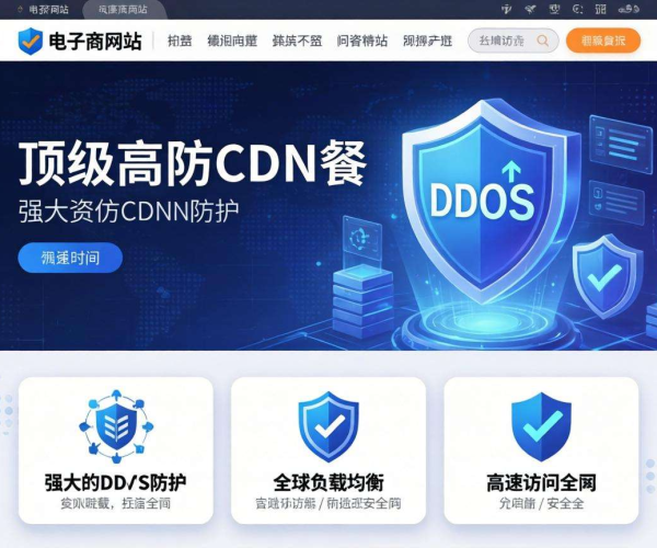 高性价比高防CDN套餐推荐，为你的网站安全护航