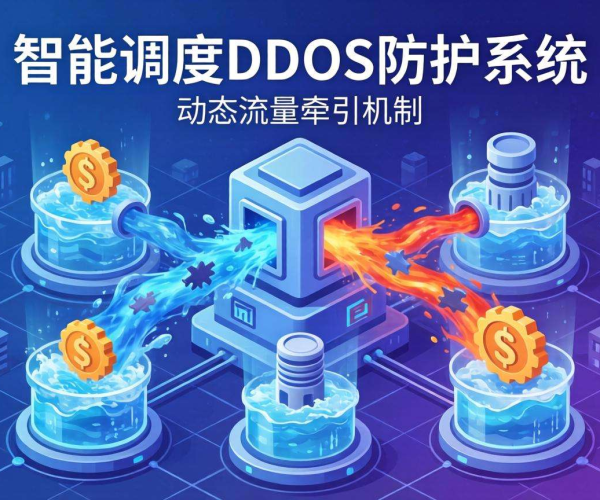 智能调度开启DDoS防护新篇：动态流量牵引技术解析与应用