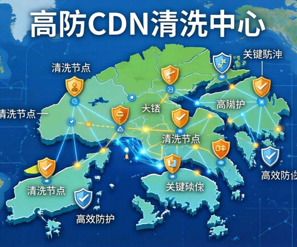 香港高防CDN清洗中心分布位置揭秘：关键节点大起底