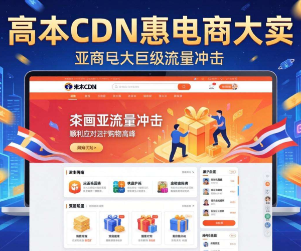 亚太CDN在东南亚电商大促中展现卓越抗压表现