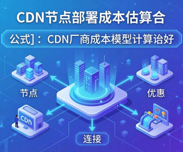 CDN节点部署成本估算公式与CDN厂商成本模型解析