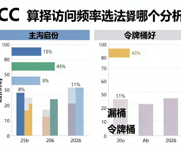 CC攻击访问频率限制：漏桶与令牌桶对比及2026图表分析