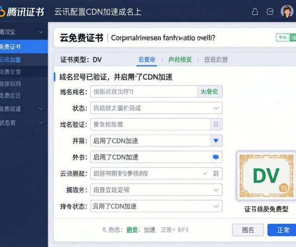 CDN证书配置：腾讯云免费证书使用指南
