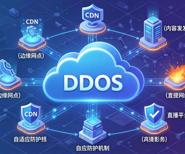 直播平台DDoS防御架构设计：CDN的关键作用与实践策略