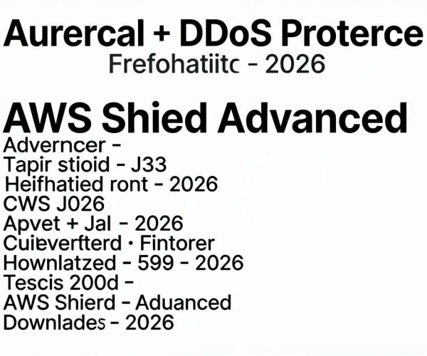 2026版海外DDoS防护推荐知名厂商列表：AWS Shield Advanced下载