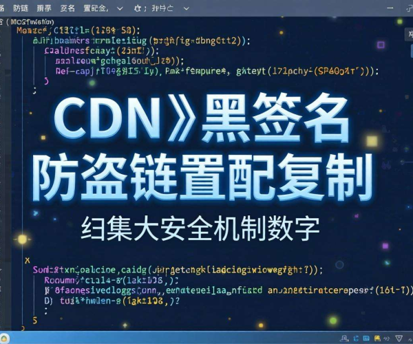 CDN URL签名防盗链配置代码复制方法及要点