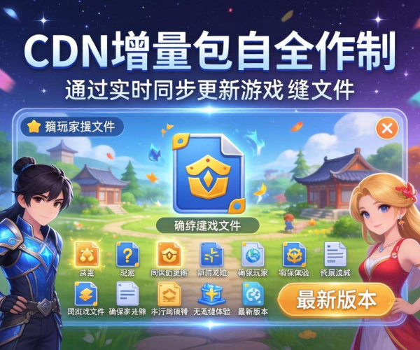 游戏更新CDN增量包生成方法揭秘
