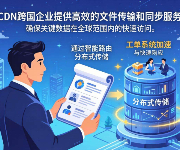 亚太CDN：为跨国企业工单系统加速，提升业务响应效能