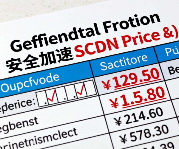 安全加速SCDN价格表：官方权威报价单揭秘