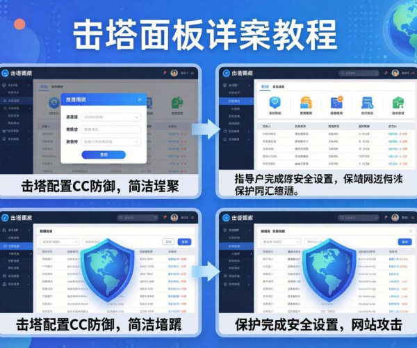 CC防御配置教程：利用BT宝塔轻松搞定网站防护
