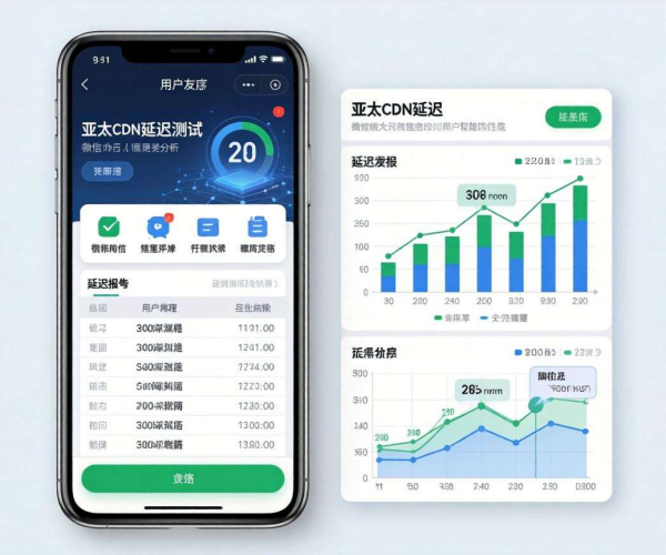 亚太CDN延迟测试，哪个微信小程序给出的结果最准确？