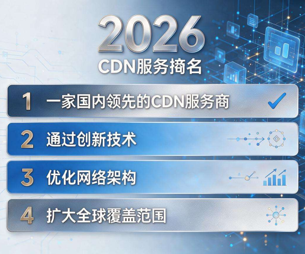 2026年国内CDN服务商排名情况