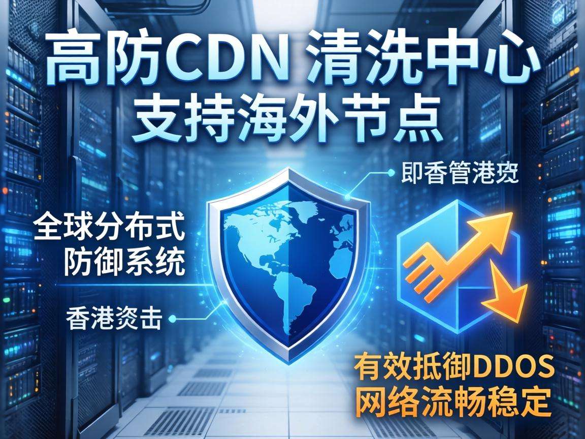 香港高防CDN清洗中心：是否支持海外节点？