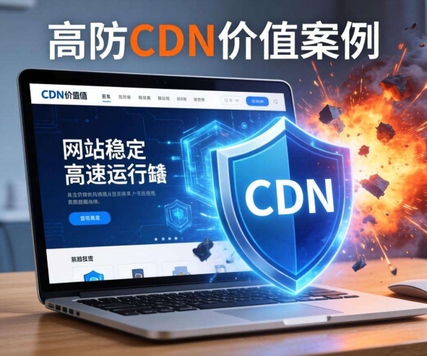 网站遭攻击损失惨重，高防CDN力挽狂澜的价值实例展示